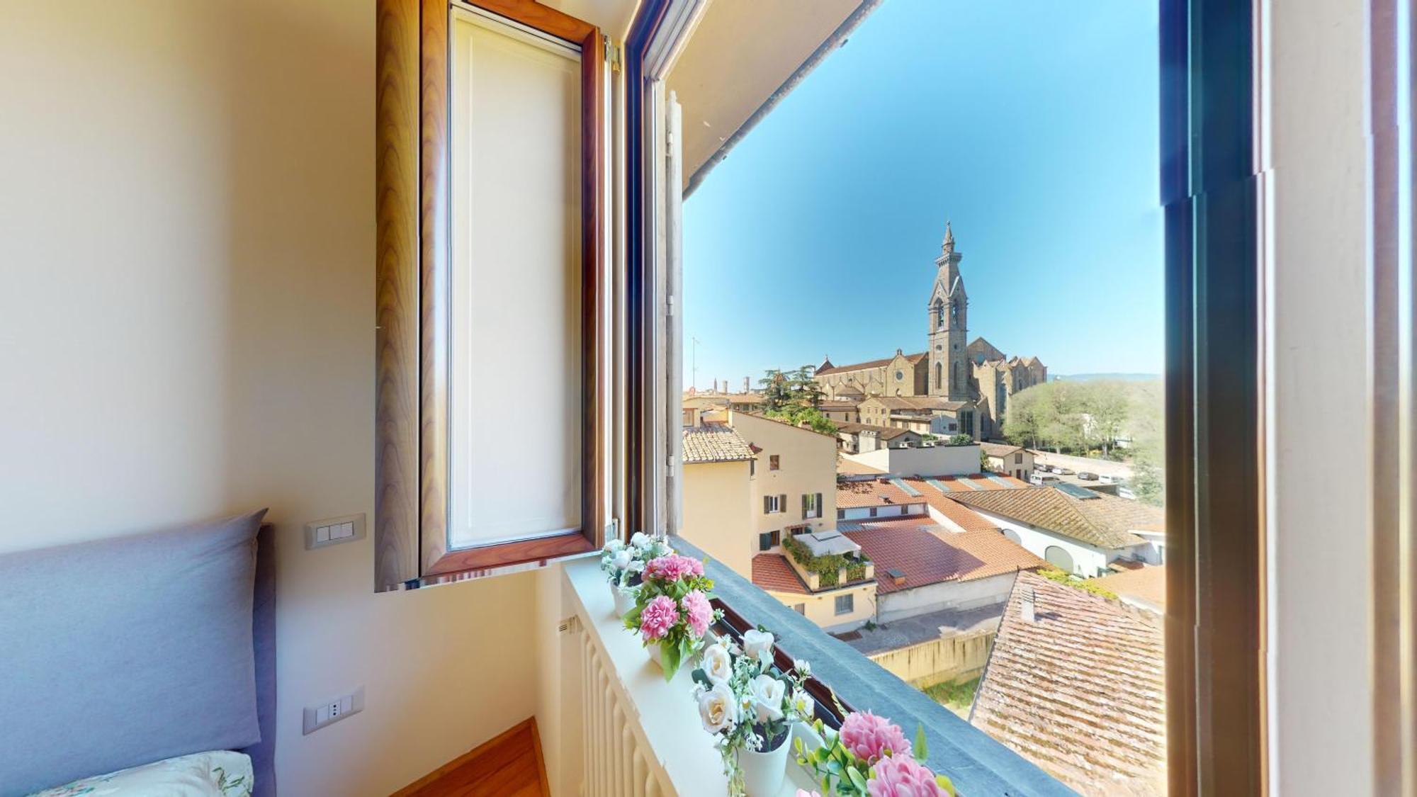 Ferienwohnung Double View Florenz Exterior foto