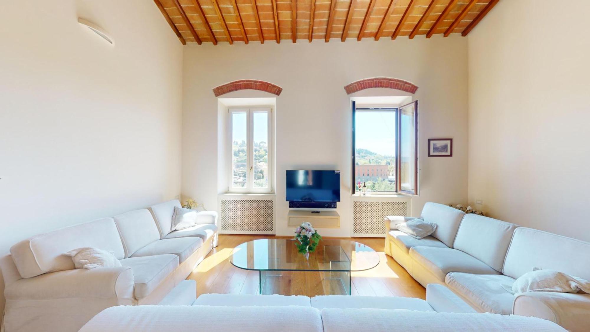 Ferienwohnung Double View Florenz Exterior foto